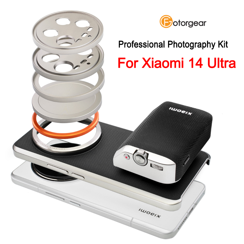 Photography Xiaomi 14 Ultra - Fotorgear-طقم تصوير احترافي لهاتف شومي ،