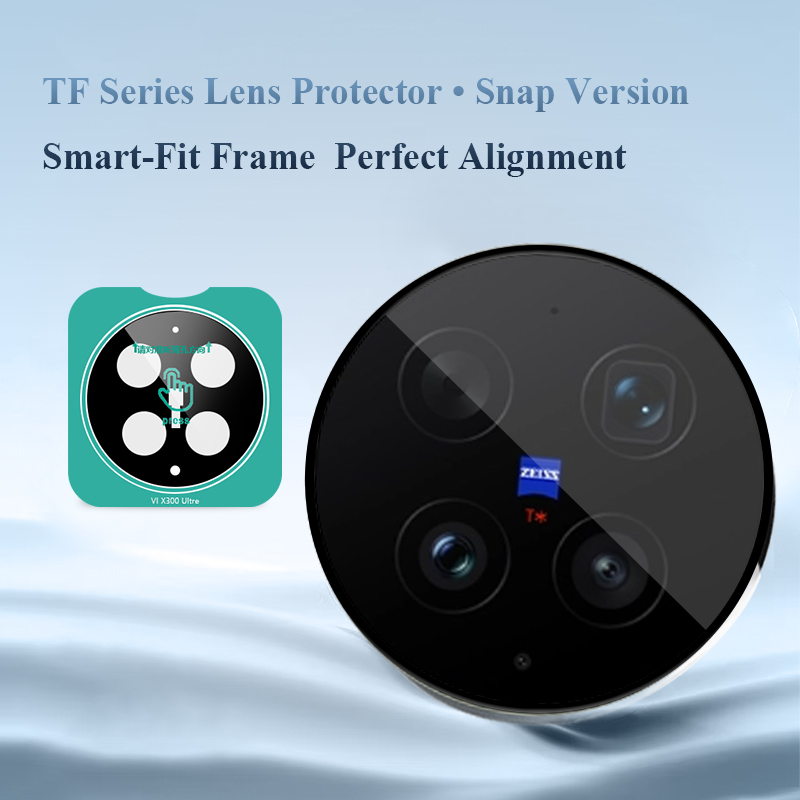 Photography Kit Vivo X300 - واقي شاشة وعدسة كاميرا من الزجاج