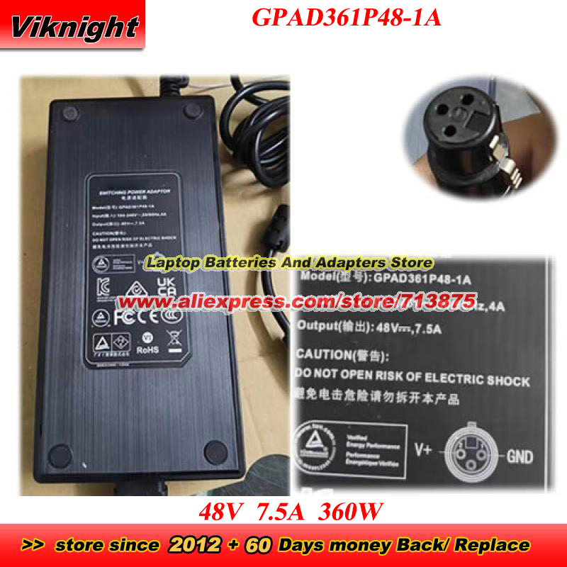 Photography Uk - محول طاقة GPAD361P48-1A بقوة 48 فولت
