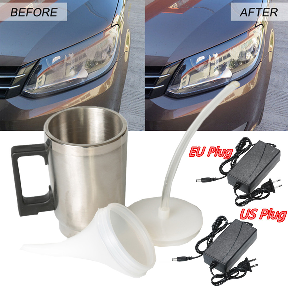 Lens Cleaning Kit - طقم استعادة المصابيح الأمامية للسيارة ،