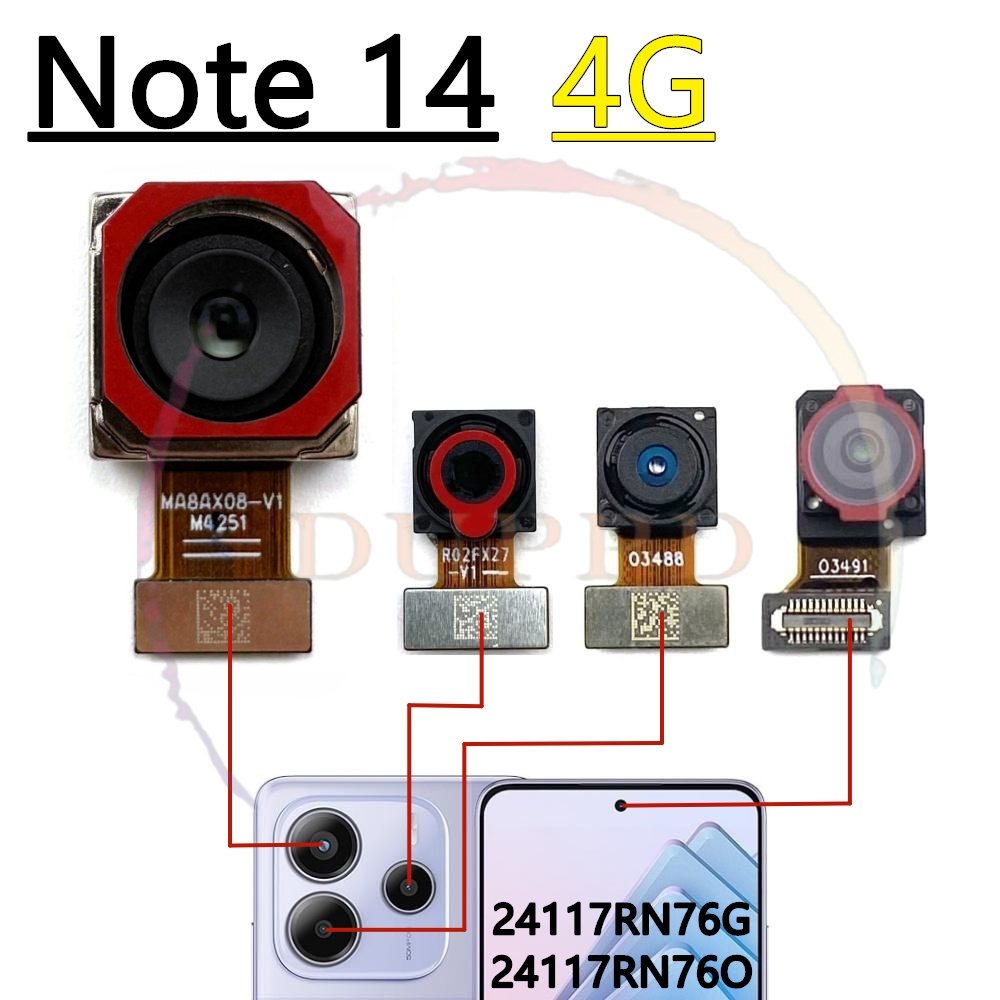 Photography Kit Xiaomi - الكاميرا الرئيسية المواجهة الخلفية لشاومي ريدمي