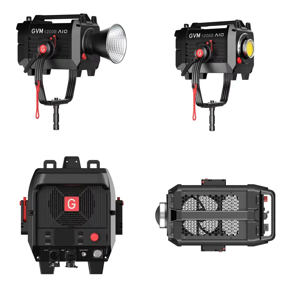 Photography Videos Free - ضوء LED مستمر GVM SD1200B AIO