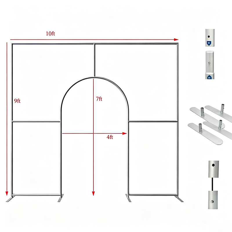 10x9ft الألومنيوم الزفاف قوس ت - مراجعة Photography Website وسعره