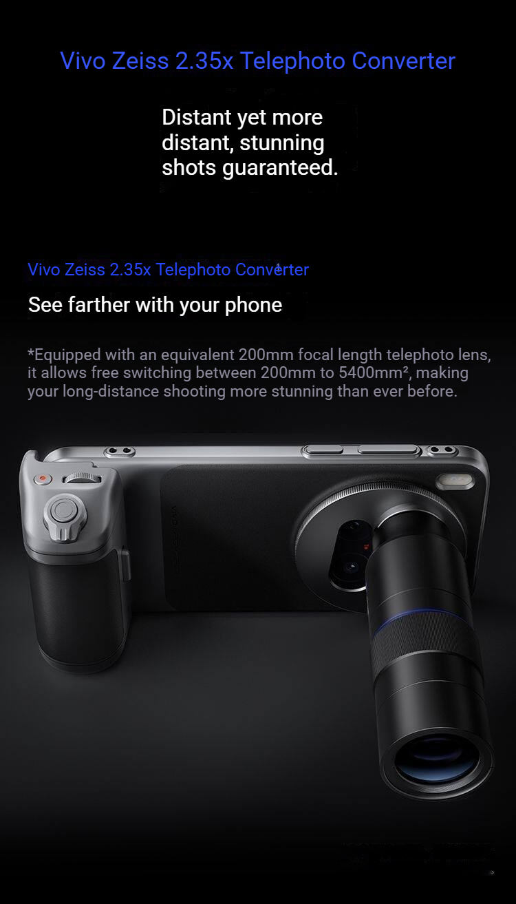عدسة زايس 2.35X تليفوتوغرافي ل - مراجعة Photography Kit Vivo X300 Pro وسعره