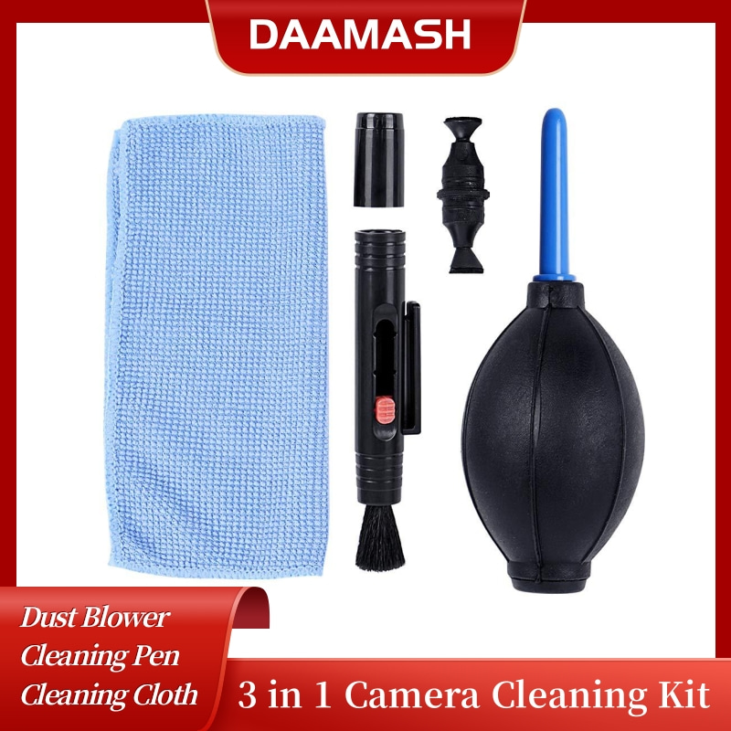 طقم تنظيف 3 في 1: منفاخ هواء،  - مراجعة Lens Cleaning Kit وسعره