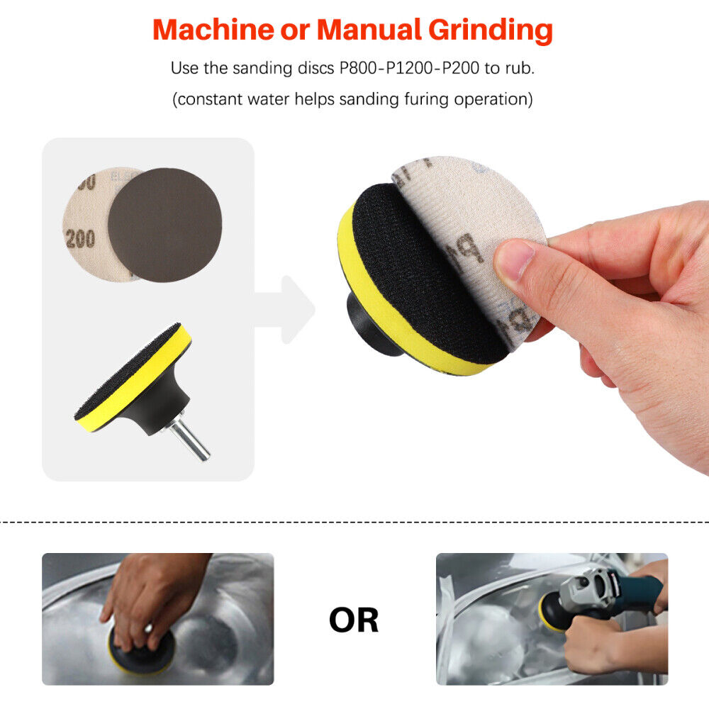 16 قطعة سيارة عدسة المصباح الأ - مراجعة Lens Cleaning Kit وسعره