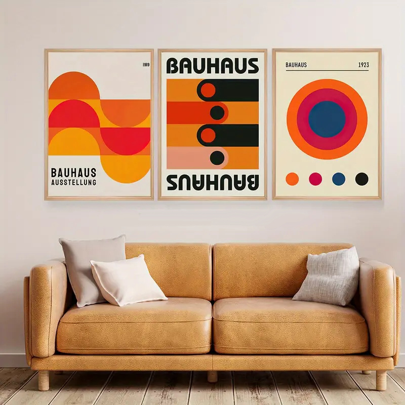 مجموعة من 3 ملصقات تجريدية بأس - مراجعة Photography Geometry وسعره