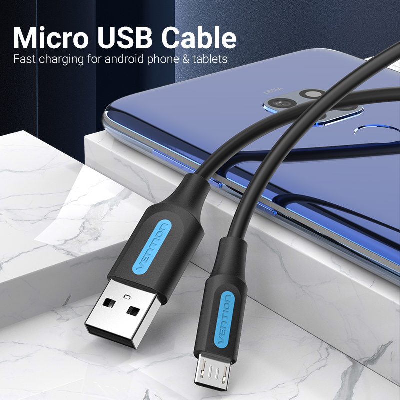 Vention مايكرو USB كابل 3A الن - مراجعة Photography Kit Xiaomi وسعره