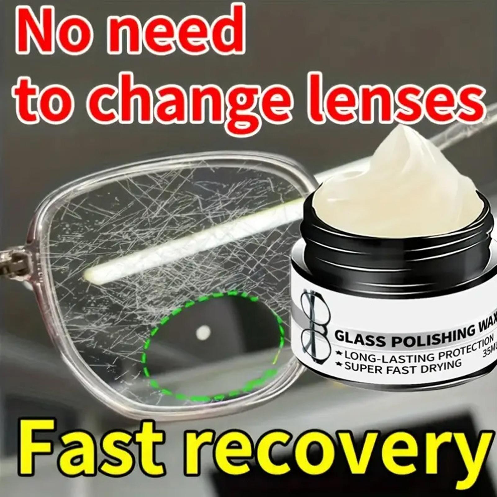 معجون إزالة خدوش النظارات، طقم - مراجعة Lens Cleaning Kit وسعره