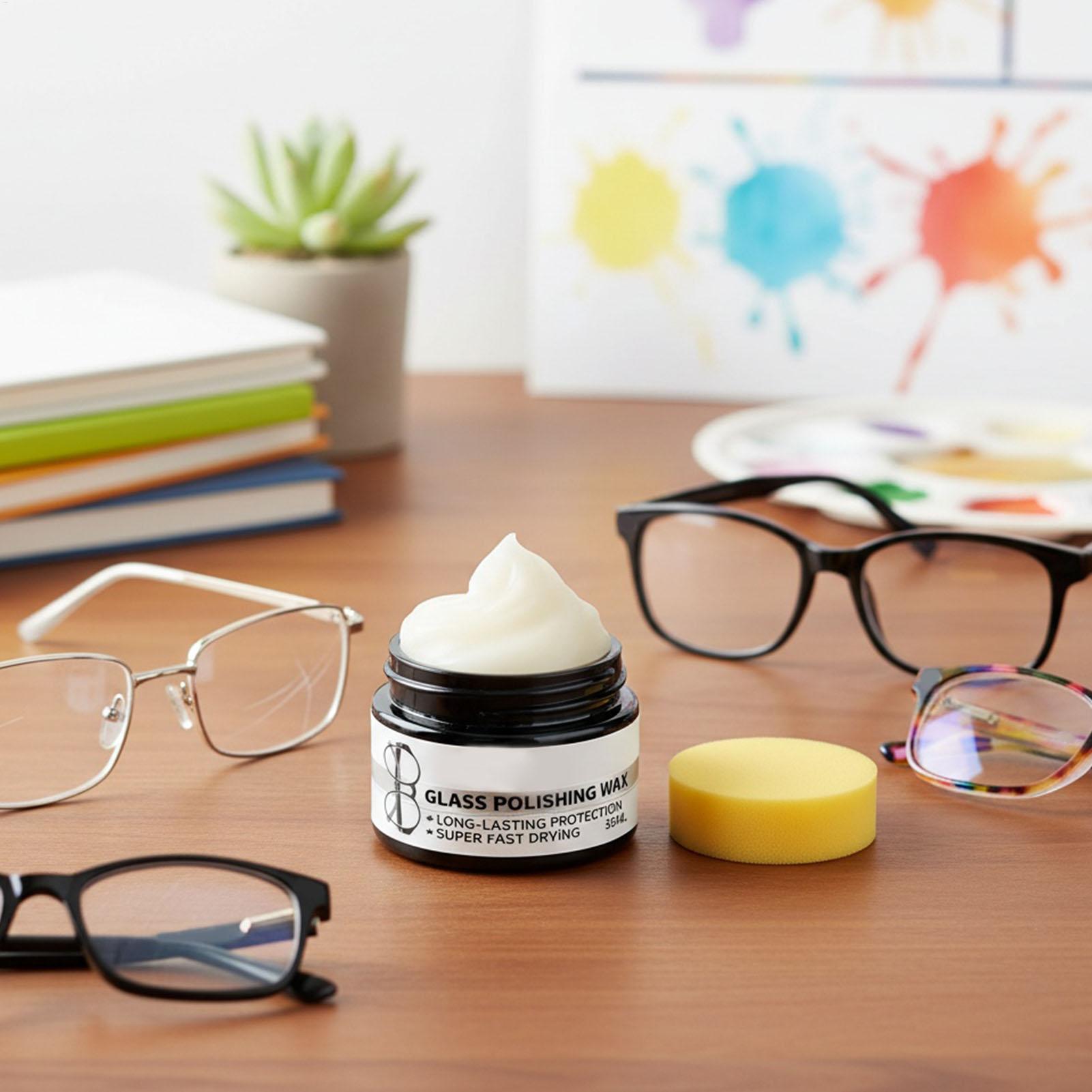 معجون إزالة خدوش النظارات، طقم - مراجعة Lens Cleaning Kit وسعره