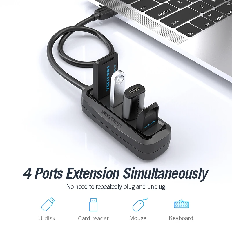Vention-محور USB مع جهاز تقسيم - مراجعة Photography Kit Xiaomi وسعره
