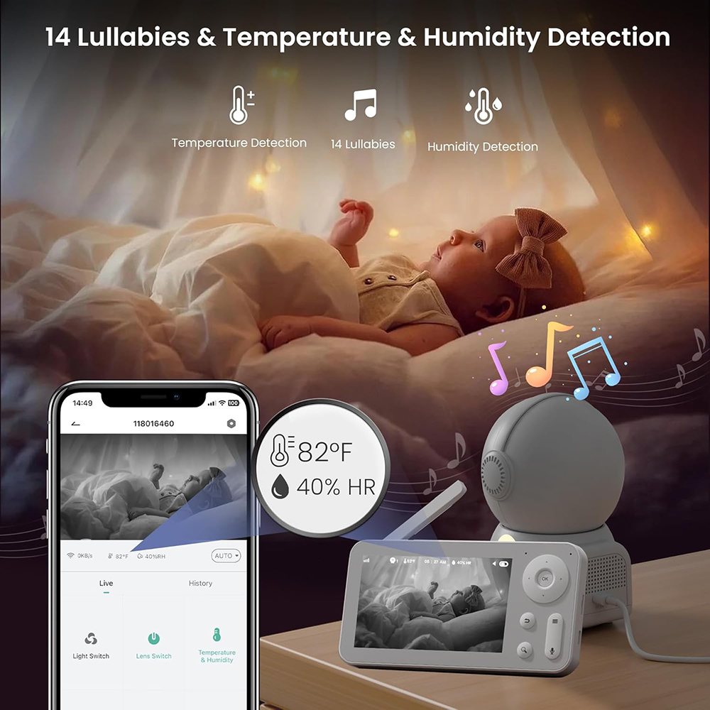 جهاز مراقبة الطفل 2K مع كاميرت - مراجعة Photography Uk وسعره