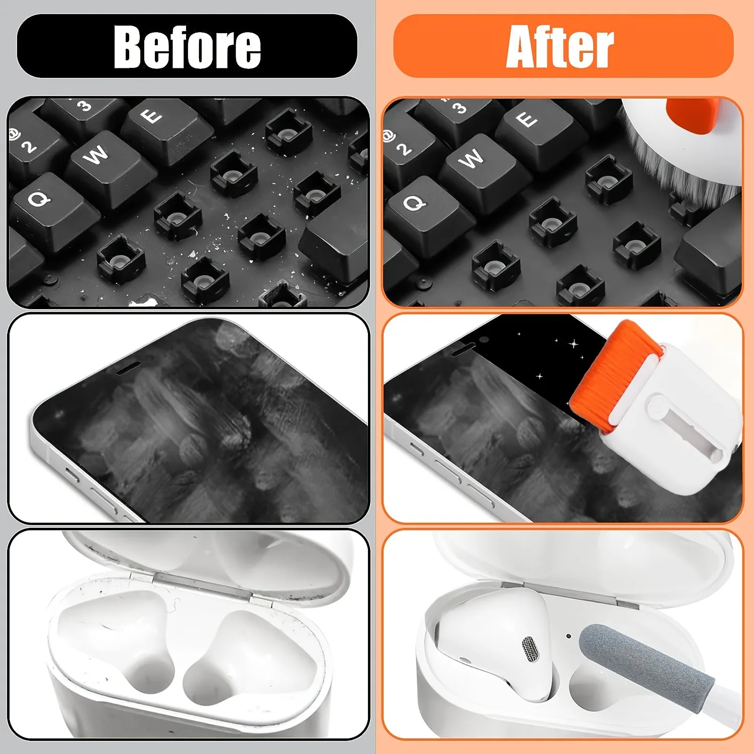 فرشاة تنظيف لجهاز iPhone Airpo - مراجعة Lens Cleaning Kit وسعره