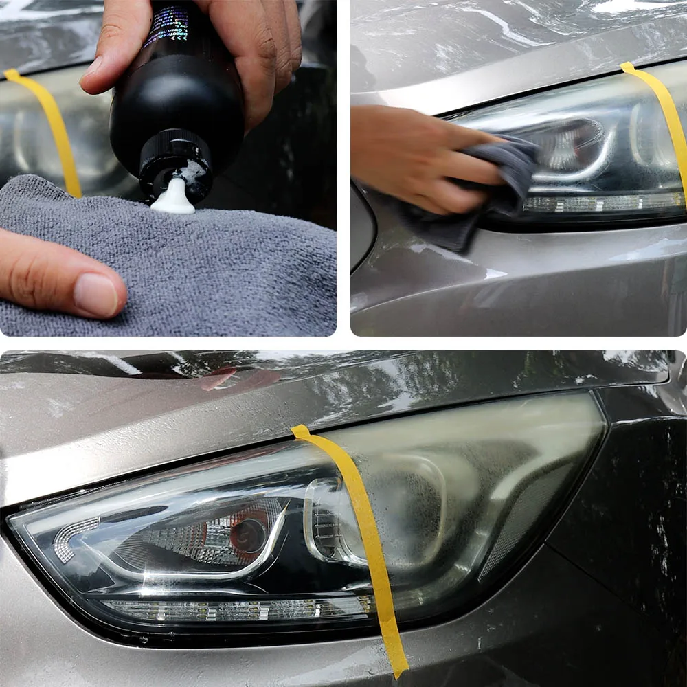 عدسة المصباح الأمامي المرمم مج - مراجعة Lens Cleaning Kit وسعره